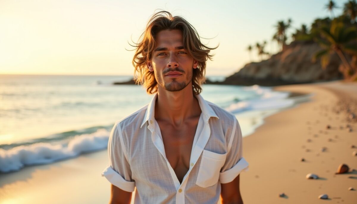 Coupes de Cheveux Longs Inspiration Surfeur pour un Look Tendance