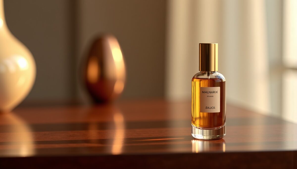 Échantillon de parfum de luxe : explorez une fragrance mixte, riche et raffinée