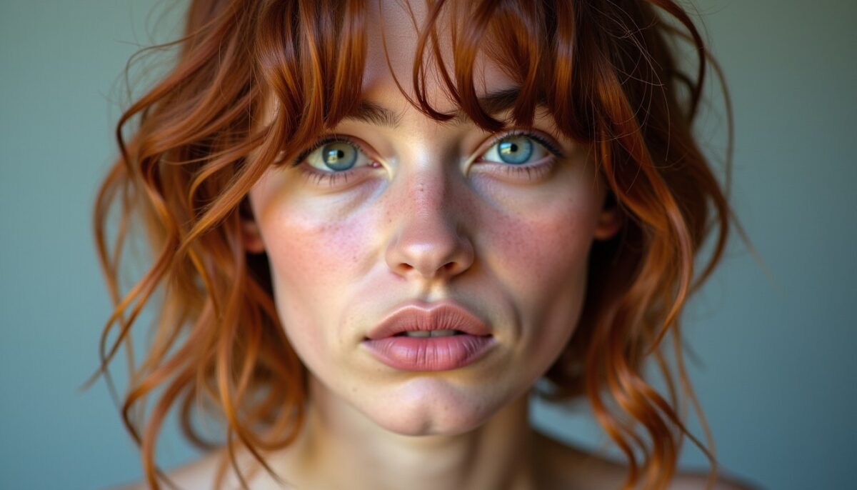 Quelle couleur de cheveux sublime une peau claire et des yeux bleus ?