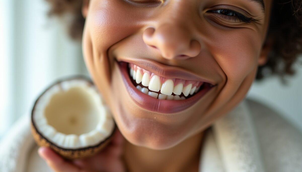 Huile de coco et dents : Découvrez ses secrets pour un sourire éclatant