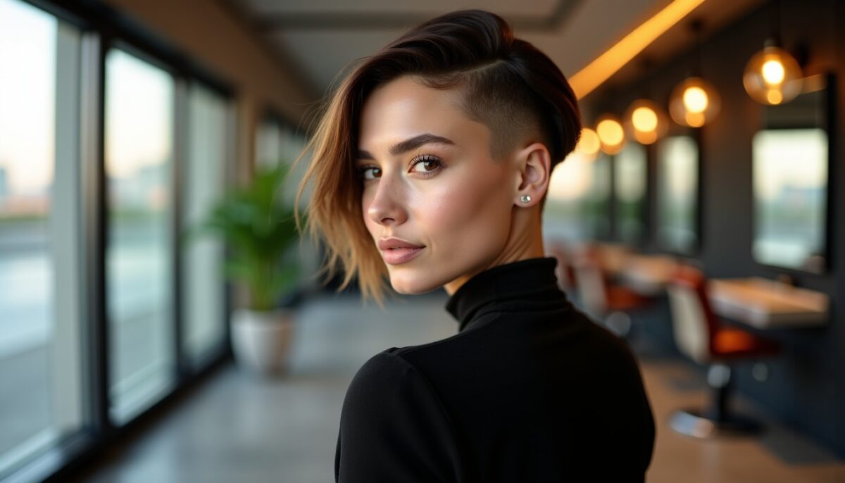 Nuque courte et moderne : nos astuces pour réussir l&rsquo;undercut féminin