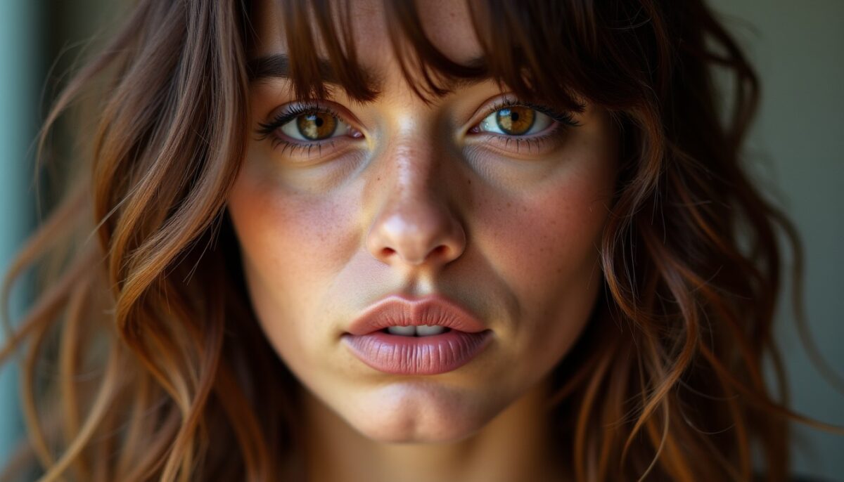 Quelle teinte de cheveux sublime la peau mate et les yeux marron ?