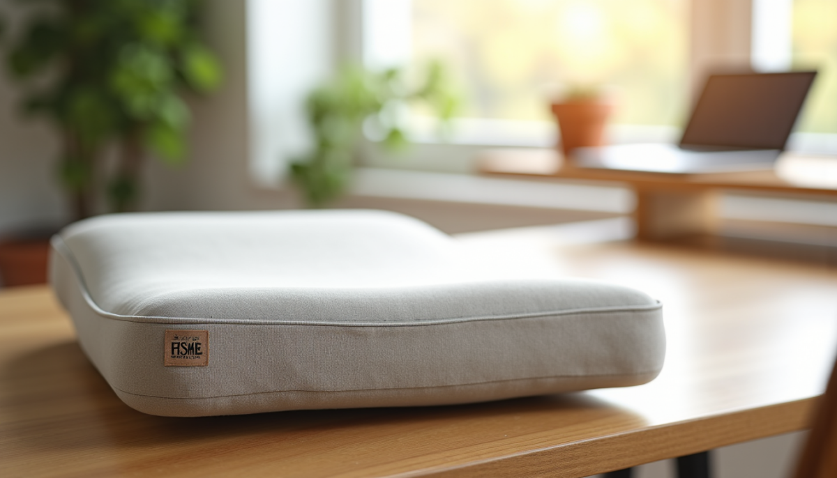 Reconnaître un coussin ergonomique de qualité : densité, housse et certification