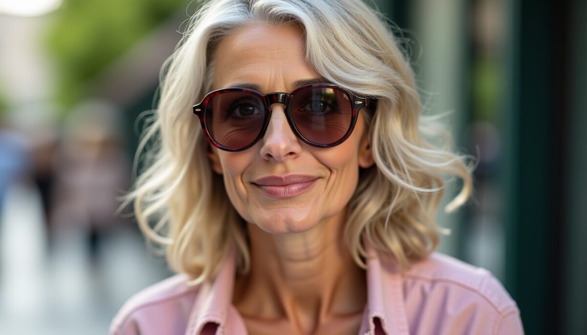 Coiffures élégantes pour femmes de 50 ans portant des lunettes : nos conseils incontournables